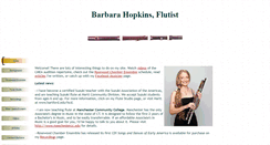 Desktop Screenshot of barbarahopkins.com